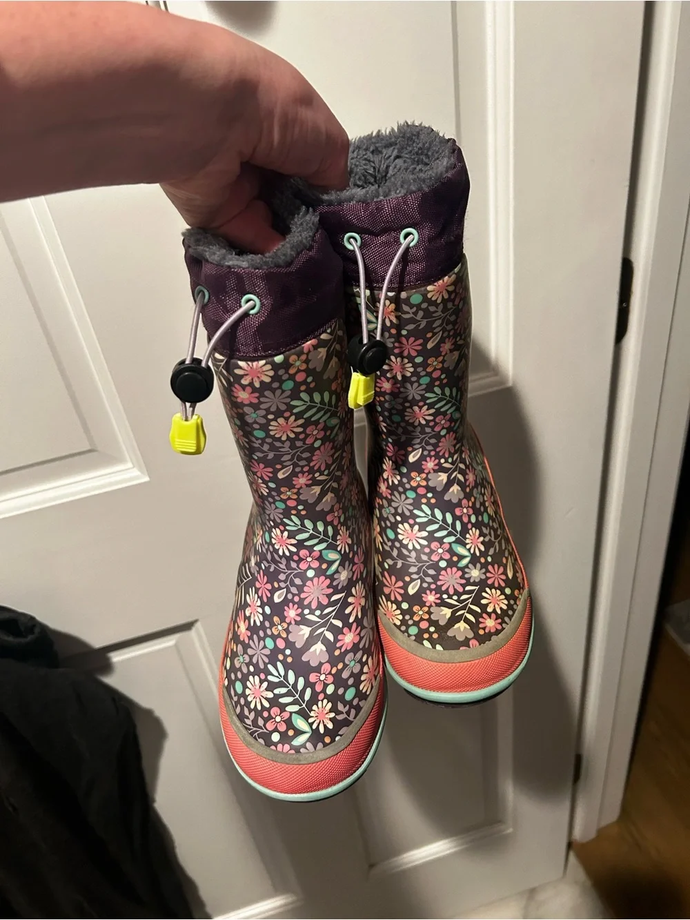 Kids western chief Floral spring and Winter rain and snow Boots
